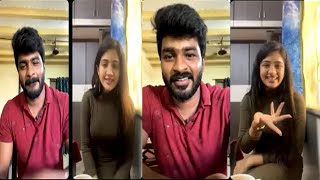 Idhayathai Thirudathey Serial Actor NAVIN amp BINDU insta live [upl. by Yrogerg]