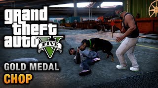 GTA 5  Mission 5  Chop 100 Gold Medal Walkthrough [upl. by Flin]