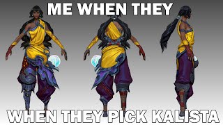 What to do against a Kalista Nilah vs Kalista matchup [upl. by Emmeline111]