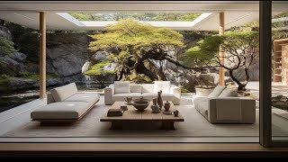 Harmonious Architecture amp Nature Exploring Zen Gardens in Japanese Courtyard Designs for Serenity [upl. by Oibesue174]