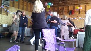 Banshee Ceilidh Band Waltzing Matilda in Ellwood Glos [upl. by Lobiv]