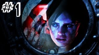 Resident Evil Revelations Gameplay Walkthrough Part 1  Jill Valentine  Campaign Episode 1 [upl. by Dudden316]