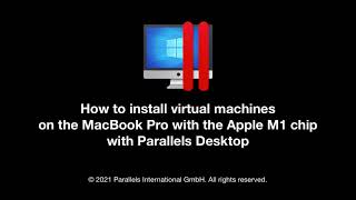 How to Install Windows or Linux in Parallels Desktop on M1 Mac [upl. by Bettine]