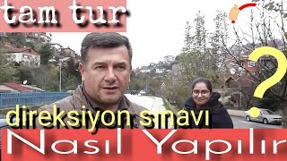 Ehliyet Direksiyon Sınav Formatı Direksiyon sınavı nasıl yapılır l wwwesinavakademicom [upl. by Ciri]