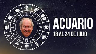 Pedro Engel  Hóroscopo Acuario 18 al 24 de julio [upl. by Sinnylg864]