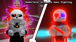 Undertale Ultimate Sans Fighting Showcase [upl. by Kubetz]