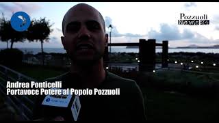 Pozzuoli Bradisismo e affitti delle case parla Potere al Popolo [upl. by Eceirahs]