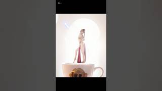 AI infinity recognizes my cosplay leia starwars cosplay theforce [upl. by Ahsinyar]