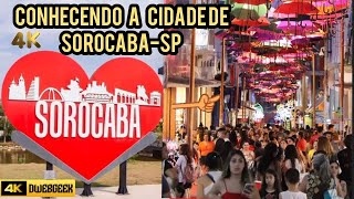 Passeio pela cidade de SorocabaSP  Vlog pelo centro da cidade [upl. by Adelric381]