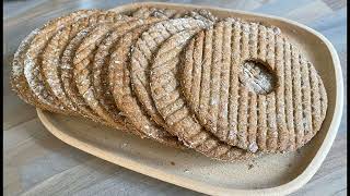 Knäckebröd Swedish Rye Crispbread [upl. by Enale]