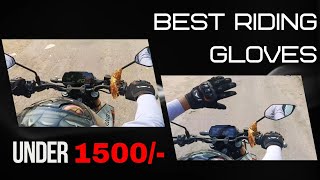 Best Riding Gloves Under 1500 rupeesIn TeluguManuVlogger24 kemimoto riding ridinggloves mt15 [upl. by Alitha]