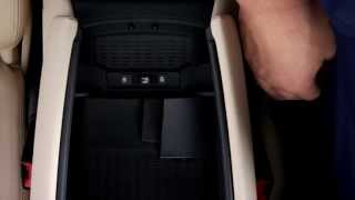 Valet Parking Center Armrest Trunk Lock  BMW HowTo [upl. by Esdnil]