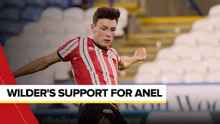 Chris Wilders support for Anel Ahmedhodžić [upl. by Narrad]