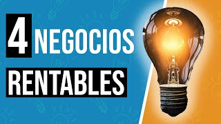 4 Negocios rentables 2023  GANAR DINERO [upl. by Coben887]