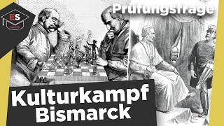 Kulturkampf inhaltlich und chronologisch erklärt  Definition Ursachen Maßnahmen Prüfungsfrage [upl. by Adin365]