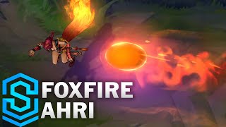 Foxfire Ahri 2020 Skin Spotlight  League of Legends [upl. by Otnicaj48]