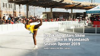 Ice Skating Stars Shine at the Rinx at Wyandanch Season Opener [upl. by Nedle622]