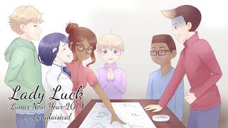 LNY 2019 Lady Luck  Miraculous Art ProcessAudiofic [upl. by Searle]