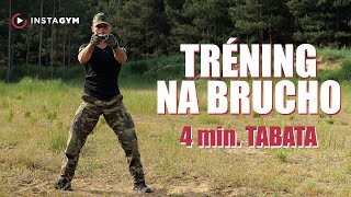 Tréning na brucho  4 min TABATA s Michalom Ščepkom [upl. by Pirozzo]