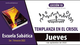 Escuela Sabática  Jueves 1 de septiembre del 2022  Lección Adultos [upl. by Placida]