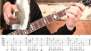 Basic Banjo Lesson Oh Susanna [upl. by Milore]