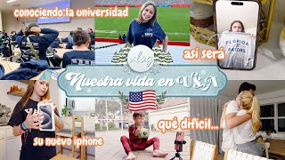 🇺🇸 Elaia visita su futura UNIVERSIDAD 🎓 ESTO quiere ESTUDIAR  Así es el PROCESO 🏫 USA VLOG [upl. by Avika]