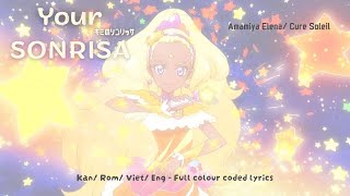 KanjiRomajiVietsubEngsub Star☆Twinkle Pretty Cure  Your Sonrisa キミのソンリッサ [upl. by Haywood]