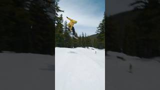 Finding new lines with Garrett Warnick at Mt Bachelor snowboarding [upl. by Duston]