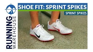 Competition Shoe Fit Sprint Spikes [upl. by Idnyl211]