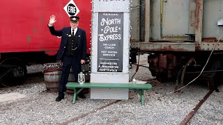 Rochester and Genesee Valley Railroad Museum Santa Train [upl. by Haelak]