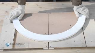 Trim Heat Bending  Inteplast Building Products [upl. by Egedan]