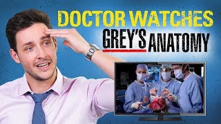 Real Doctor Reacts to GREYS ANATOMY  Medical Drama Review  Doctor Mike [upl. by Chirlin824]