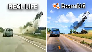 Accidents Based on Real Life Incidents  BeamNGdrive 9 [upl. by Cedric]