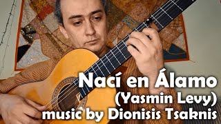 Nací en Álamo Yasmin Levy guitar arrangement by Eugen Sedko Score Tab [upl. by Suoirrad]