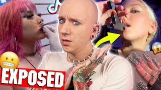 Terrible Piercing Studio EXPOSED  New TikTok Piercing Fails 29  Roly [upl. by Zimmerman470]