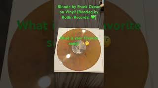 Blonde by Frank Ocean on Vinyl viral trending shorts frankocean music vinyl subscribe [upl. by Kosiur576]