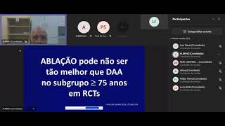 Desafios do Tratamento da Fibrilação Atrial em indivíduos acima de 80 anos Dr Almino Rocha [upl. by Staw190]