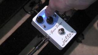 Jetter Gain Stage Blue Pedal Demo [upl. by Kimberly]