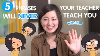 Learn the 5 Japanese Phrases your teacher will never tell you [upl. by Lowrance]