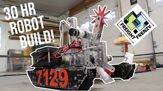 Robot in 30 Hours Reveal  FTC Freight Frenzy 20212022 [upl. by Steffie]