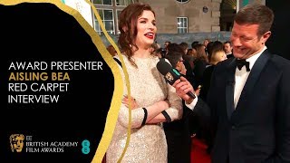 Aisling Beas Charmingly Funny Red Carpet Interview  EE BAFTA Film Awards 2020 [upl. by Annavaj454]