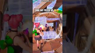 BRO GOT PIECED UP 😂🤯 fortnite clipped goviral fyp clip fullpiece insane 200pumpedbtw [upl. by Lobiv]