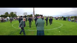 St Andrews College  World Pipe Band Championships 2023 [upl. by Atinod]