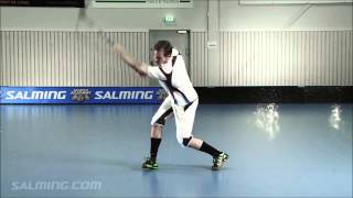 Floorball Shooting Technics [upl. by Pavier]