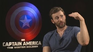 CAPTAIN AMERICA THE WINTER SOLIDER Interviews  Chris Evans Samuel L Jackson Anthony Mackie [upl. by Elston]