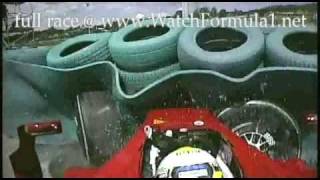 Formula 1  Felipe Massa CRASH  HD HUNGARY 2009 Budapest  Race 10 [upl. by Walkling]