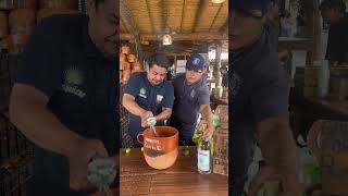 Bar in Mexico makes a GIANT tequila cocktail 😮🍹  🎥 javisolivo [upl. by Cesare833]