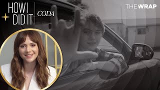 CODA Actress Emilia Jones Talks About Learning How to Sing and do Sign Language  How I Did It [upl. by Issy]