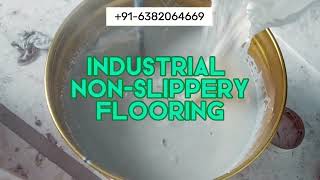 Industrial NonSlippery Flooring  Chennai Kanchipuram Trichy  Madurai  Nellore Naidupeta Tada [upl. by Larrej284]