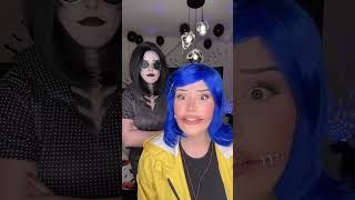 Paulas Halloween Look  🤍Wer kennt dieses Szene 🫢🪡 coraline [upl. by Yolanda]